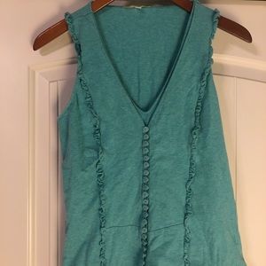 Blue dress tank